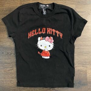 Forever 21 Black Hello Kitty T-Shirt